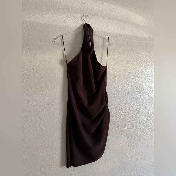 Amanda Uprichard Cocoa Samba Mini Dress - Picture 4 of 6